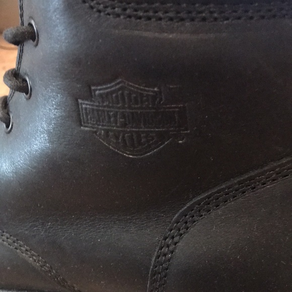 Harley Davidson men’s leather motorcycle boot - Picture 5 of 13
